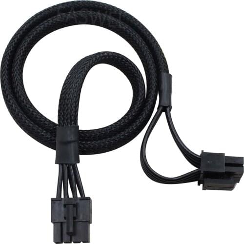 For Cooler Master Silent Pro Hybrid 1300W CPU 8Pin to 4+4 pin Power Supply Cable