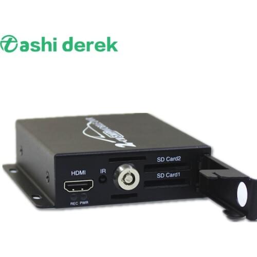 Vehicle Mobile DVR CVBS/HDMI Video Output 3 4 5MP 720P 1080P AHD Mini 2-channel Car DVR with Dual SD Card Slot 2Cameras Optional