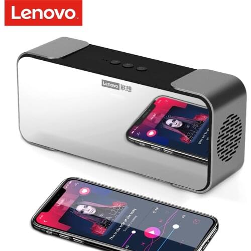 Lenovo L022 Speaker Portable Bluetooth Wireless Speakers TF AUX Audio Player Wireless Loudspeaker with Mic (Standard Version)