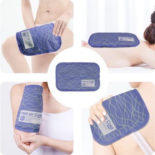 Reusable Ice Pack Helps Sooth Pain Relief Gel cold Pack for Injuries ice therapy Soft Hot Cold Pack for Muscles Shoulder Knee