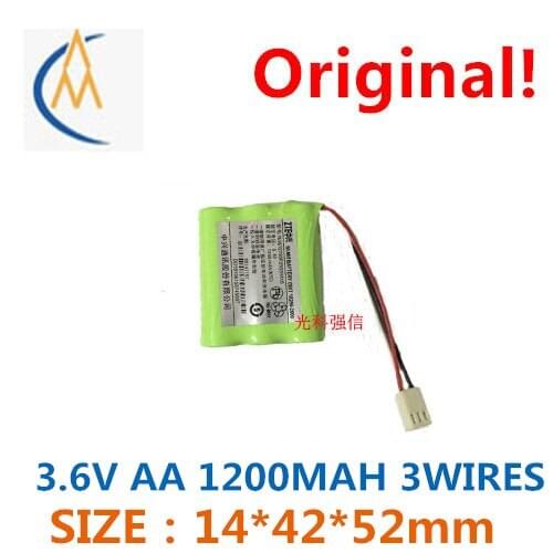 New and original machine wireless machine fixed-line cordless telephone 3.6 V 1200 mah rechargeable batteries