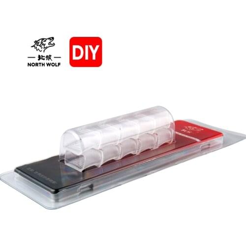 2021 New 10 pcs Whistle Silicone Mouth Guard Fox Model Plastic Packaging Food Grade Silicone Guard