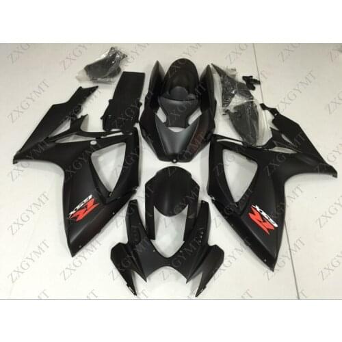 Fairing GSX R 750 2006 - 2007 K6 Matte Black Bodywork GSX-R750 06 Abs Fairing GSX R 750 2006