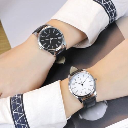 Wholesale Mens Simple Business Fashion Leather Quartz Wrist Watch
