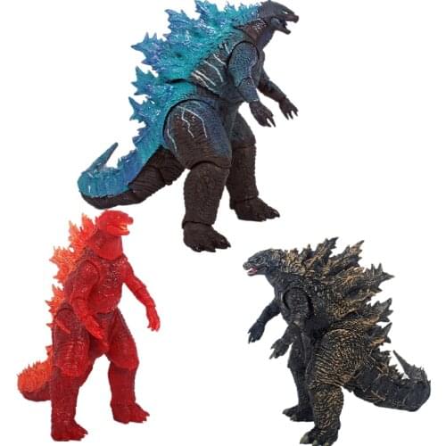 2019 Movie Version Of Godzilla Vs King Kong Movable Model Hand-Made Model NECA Movie SHM Monster Nuclear Jet Model Toy Gift