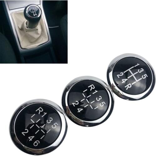 Gear Shift Knob Top Cover Emblem Lever Number Cap for TOYOTA RAV4 AVENSIS YARIS D4D URBAN ALTIS SCION / Corolla 1.8MT 2007-2013