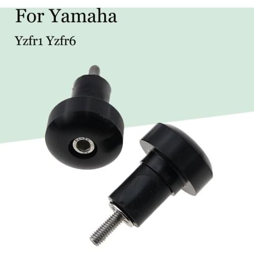 For Yamaha Yzfr1 Yzfr6 Motorcycle Handle Plug Balance Beads Hand Tail Beads CNC Handlebar Plug Handle Plug Accessories