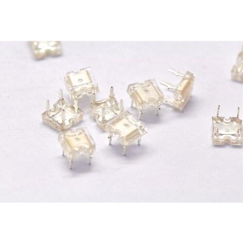 LED lamp beads bright flat blue light blue piranha light-emitting diodes (20pcs)