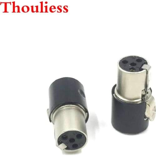 Thouliess one pair Headphone Plug for Audeze LCD-3 LCD3 LCD-2 LCD2 LCD-4 Male to MMCX Female Converter Adapter