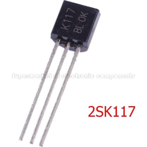 10PCS 2SK117 TO-92 K117 TO92 2SK117-GR 2SK117-BL New triode transistor