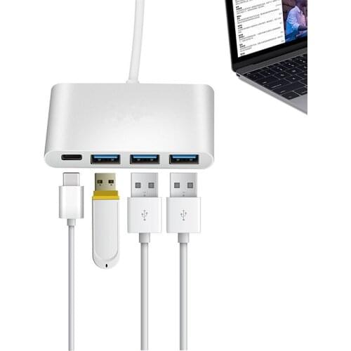 3.1 USB C HUB Type C to USB 3.0 Splitter Converter For PC Tablet Macbook Windows7810 Mac OS Linux Hab Adapter Laptop Accessories