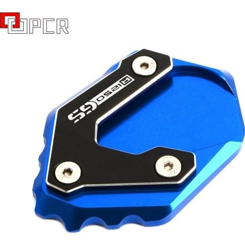 CNC Accessories Side Stand Enlarger Extension Kickstand Plate For BMW R1250GS R1200GS LC Rally with Standart Suspension