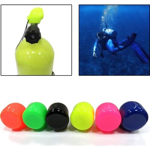 Scuba Diving Tank Protective Valve Caps Dust Plug Cover with Thread