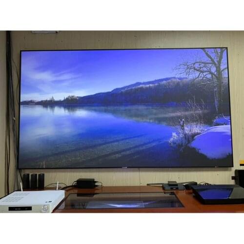 XY Projector ALR UST Screen PET Crystal 100 120 Inch For WEMAX A300 ONE Pro Fengmi 4k Pro Projector Mijia 4K Projectors Screen