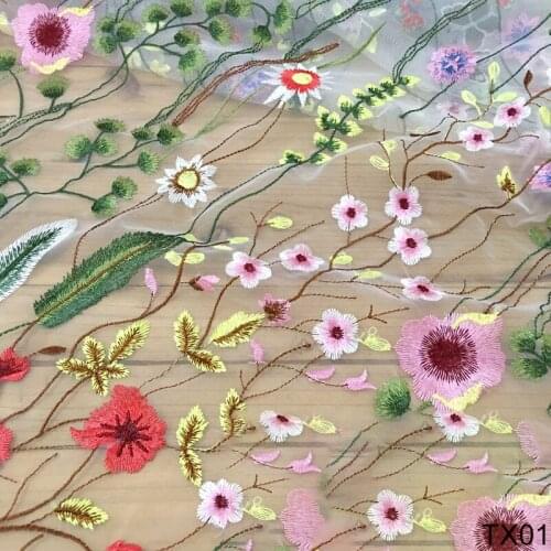 French lace african voile lace fabric high quality lace trim 2018 chemical net swiss voile for wedding party dress 5yard/lot TX0