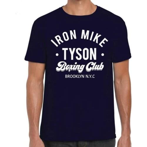 Mike Tyson Boxing Club Iron Mike T-Shirt. Summer Cotton Short Sleeve O-Neck Mens T Shirt New S-3XL