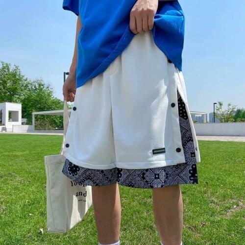 Summer Shorts Men Cargo Casual Patchwork Gyms Sportswear Shorts Boys Homme Streetwear Elastic Waist Men Shorts Brand Clothing