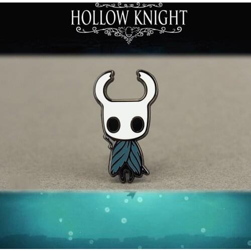 Game Hollow Knight Enamel Pin Wanderer Lapel Hornet Cosplay Badge Metal Brooch