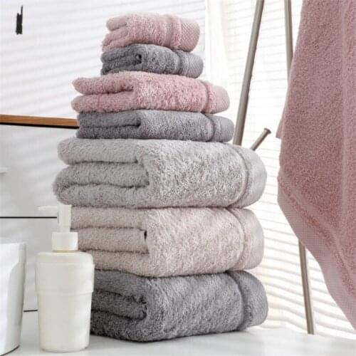 Super Thick Combed Cotton Hand Towel 500gsm Plus Thick Solid Hotel Bath Towel Set Soft Face Hand Towel Set