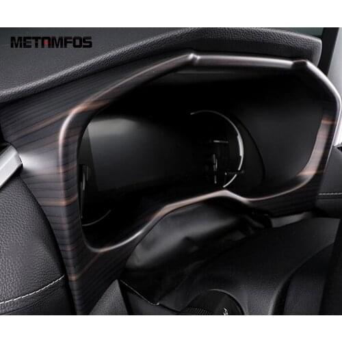 For Toyota Rav4 Rav 4 2019 2020 2021 Center Control Instrument Dashboard Cover Trim Sticker Inner Carbon Fiber Car Accessories