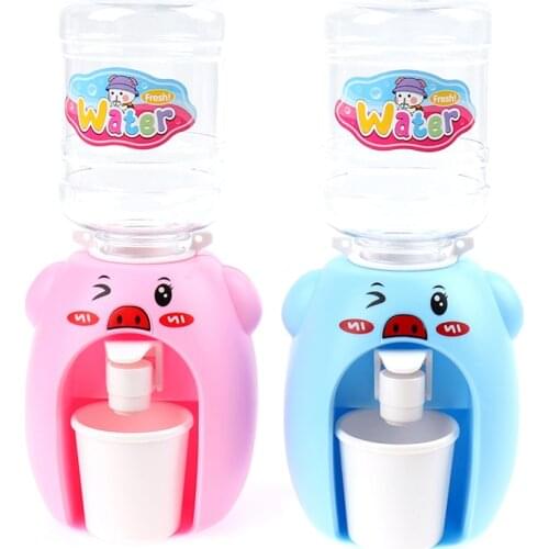 New Mini Drink Water Dispenser Toy Kitchen Play House Toys for Children Game Toys