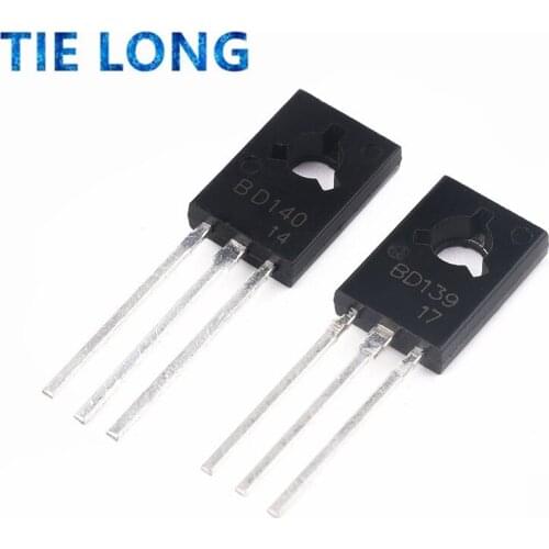 20PCS BD139 BD140 ( 10PCS BD139 + 10PCS BD140 ) TO126 TO-126 new voltage regulator IC
