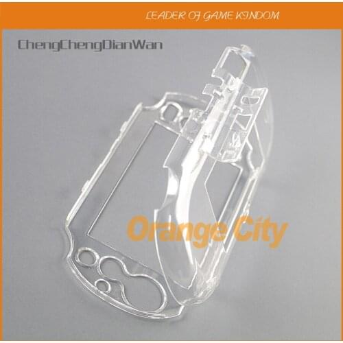 Crystal Clear Hard Case Transparent Protective Cover Shell Skin for PlayStation Psvita PS Vita PSV 2000 ChengChengDianWan