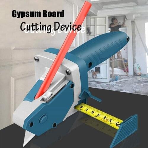 Gypsum Board Cutter Scriber Plasterboard Edger Drywall Automatic Cutting Artifact Cutter Tool Scale Home Woodworking Hand Tools
