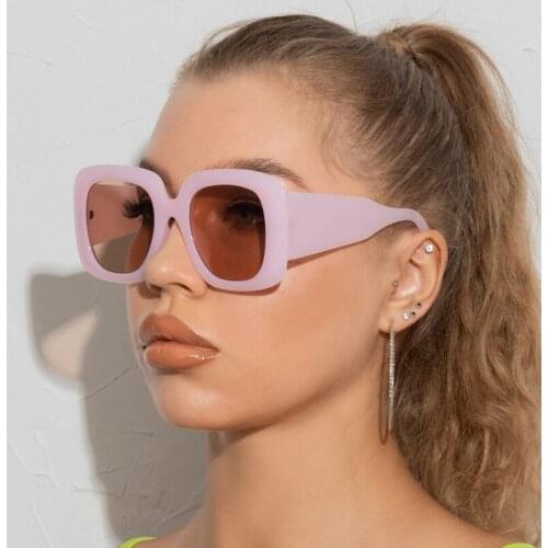 Wide Legs Square Sunglasses Men Women Leopard Sun Glasses Luxury Brand Travel Vintage Retro Oculos Shades Female