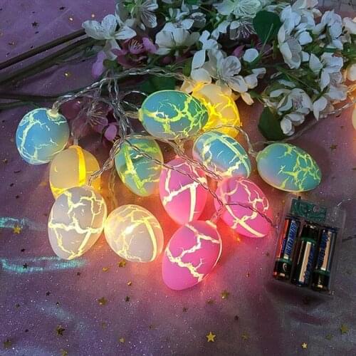 Easter Eggs LED String Lights,LED String Lights Waterproof Outdoor Indoor Easter Decorations For Home Room Easter Tree Party
