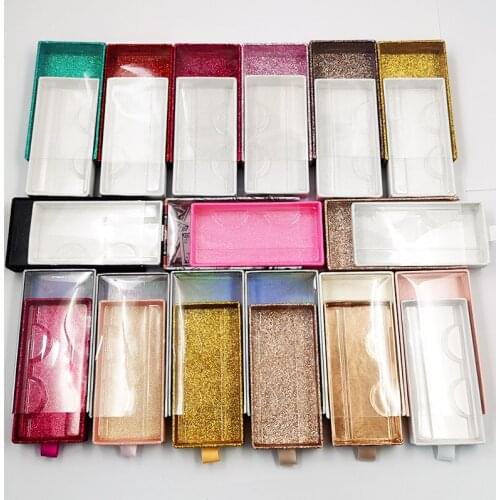 Eyelash Packaging Wholesale False Eyelashes Package Empty Lashes Box With Tray Custom Drawer Lashes Cases Lash Boxes Packaging