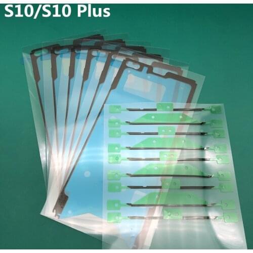 10pcs Frame Glue Front Frame Glue Sticker For Samsung Edge S10 S10 Plus S7 Edge S8 S8 Plus S9 S9 Plus LCD Mobile Phone Repair