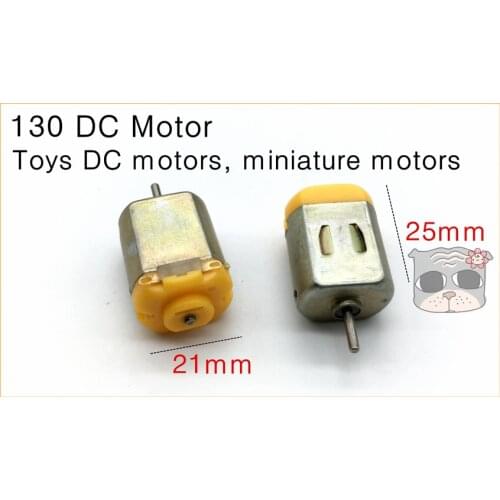 130 Micro DC Motor 3v Electric motor For Electronic Toys / Sex Toys / Electronic Tools / Four Wheel Drive Car