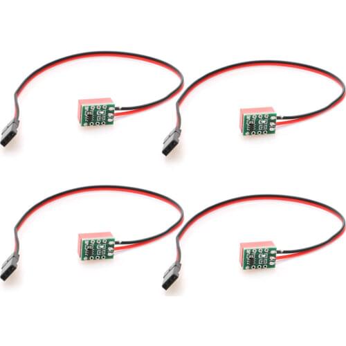 4PCs 1A 1CH Remote Control Relay PWM Switch Universal Controller K3 for RC Airplane Aircraft VS k1/k2 5v