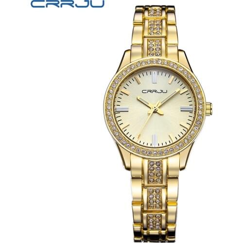 Women Fashion Crystal Quartz watch Top Brand with Japanese movements Luxury Brand Diamond Dress Ladies Watch Rose gold watch