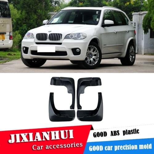 For BMW X5 2007-2013 Mudflaps Splash Guards Front With the color and rear Mud Flap Mudguards Fender Modified special