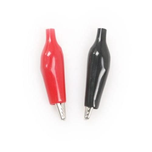 Fixmee 10pc Test Clip Probe Testing Alligator Clamp Red+Black