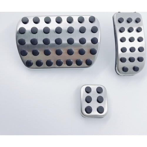 Gas Fuel Brake Pedal Pads Cover Mats for Mercedes Benz V Class Vito Metris Viano W639 W447 Accessories Car Stylin