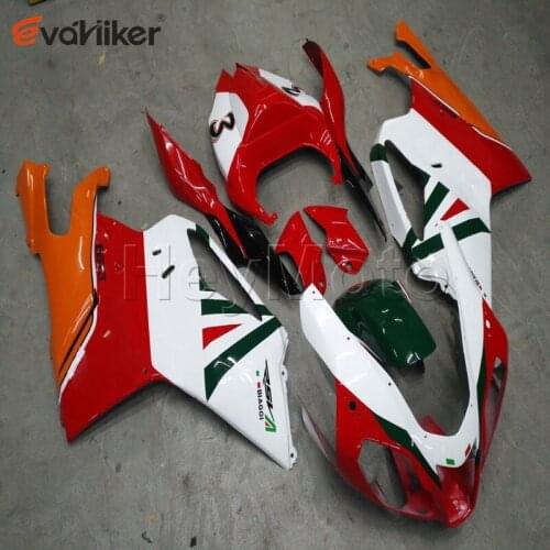 Motorcycle bodywork kit for RSV1000 2004 2005 2006 white red RSV 1000 04 05 06 ABS Plastic motorcycle fairing