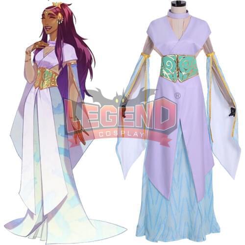 Cosplaylegend The Arcana Nadia Satrinava cosplay adult costume Custom made dress full set all size Halloween costume