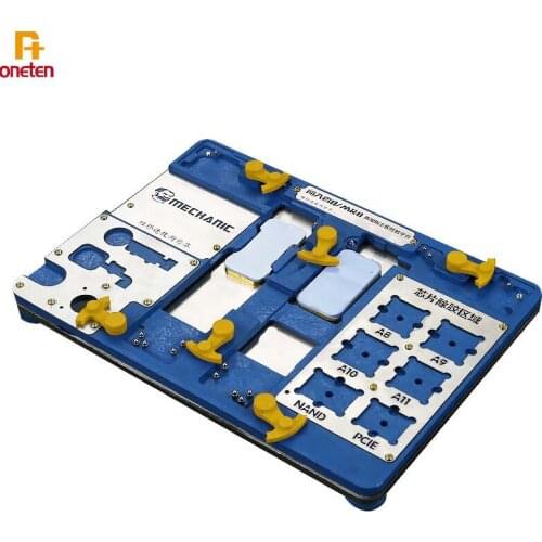 Mechanic Motherboard PCB Holder Fixture MR8 MRX Work Station For iphoneXSMAX/XR/8P/7P/6SP/6S/6P A7-A12CPU Board Chip Repair