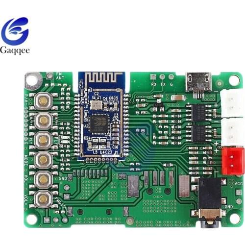 Bluetooth 5.0 Transmitter Receiver Module BK3266 Audio Stereo Amplifier Board AUX Audio Input DC 3.6 -5V