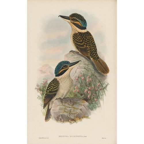 Pastoral animal birds stone scenery set oil painting canvas prints printed on canvas wall art decoration picture