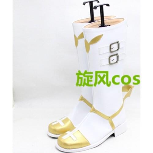 Hot Game Fate/Apocrypha Astolpho Astolfo Cosplay Fashion Combat Boots Role Paly Shoes