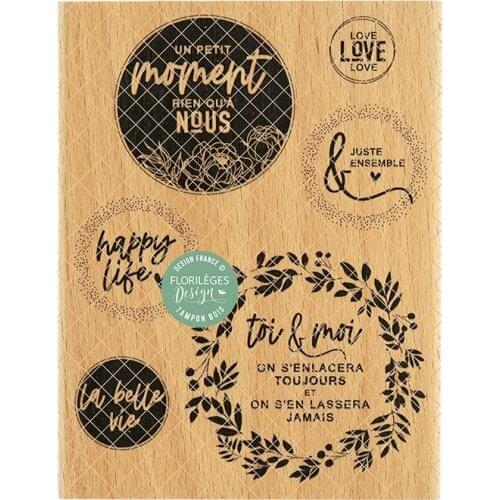 FrenchTransparent Clear Silicone Stamp/Seal for DIY scrapbooking/photo album Decorative clear stamp A7343