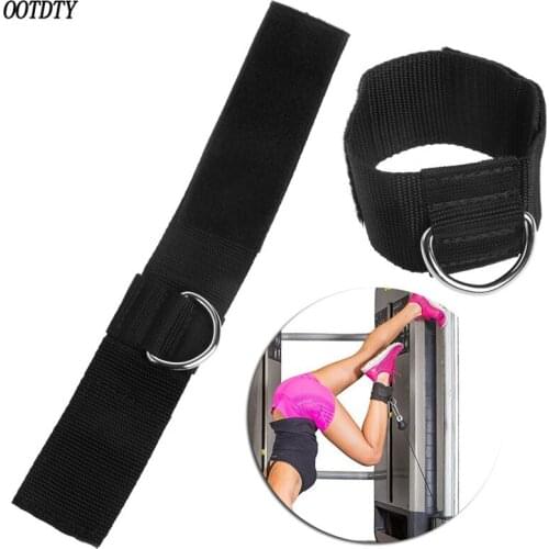Ankle D-ring Strap Multi Gym Cable Attachment Thigh Leg Pulley Weight Lifting