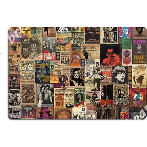 Rock N' Roll Stories Metal Signs Wall Cave Cave pub Classic Plaques Tin sign Posters