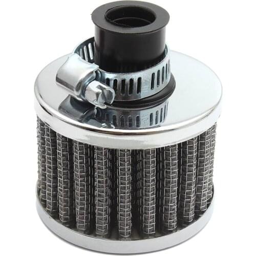 Universal 12mm Car Air Filter for Motorcycle Cold Air Intake High Flow Crankcase Vent Cover Mini Breather Filters