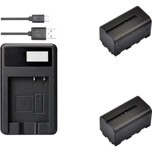 NP-F750 NP-F770 NPF750 NPF770 NP-F550 NPF550 NP-F570 Battery+USB Charger for Sony DCR-PC10, DCR-TRV320, DCR-TRV130,TR7000