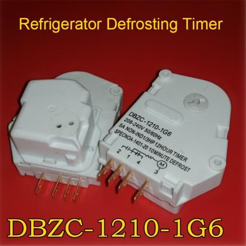 1pc Defrosting Timer For Refrigerator Defrosting Timer DBZC-1210-1G6 Refrigerator Parts
